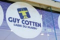 Guy cotten brand logo and sign text on facade entrance maritime fashion front store