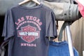 Harley Davidson shirt black vintage bike us motorcycle biker club dealership from las