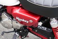 Honda new modern monkey 125 logo brand and text sign on side small motorbike japan