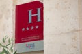 hotel four 4 stars hostel french Quality Tourism logo sign and brand text atout france