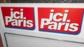 ici paris logo and sign of weekly newspaper magazine news