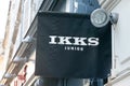 Bordeaux , Aquitaine / France - 02 02 2020 : Ikks Logo store shop fashion retailer junior boy girl women and men