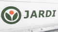 Jardi brico leclerc sign logo Super store brand of general commercial supermarket Royalty Free Stock Photo