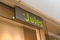 Bordeaux , Aquitaine / France - 01 15 2020 : Jules logo store front sign shop French fashion retailer men clothing