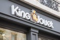 King Jouet facade game and child toy store logo sign kids children baby toys brand