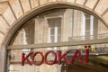 Kookai sign brand and text logo chain store of women boutique French fashion clothes