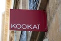 Bordeaux , Aquitaine / France - 11 25 2019 : Kookai store logo French fashion KookaÃÂ¯ label sign shop