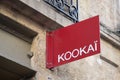 Kookai store text logo French clothing brand boutique fashion KookaÃÂ¯ facade sign shop