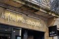 La fee maraboutee logo brand and text sign front entrance facade shop clothing store