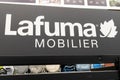 Lafuma mobilier logo text and sign brand of store expert in Outdoor sports furniture