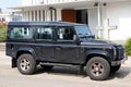 Land Rover defender car vintage iconic British car off road vehicle Royalty Free Stock Photo