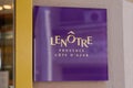 Lenotre logo brand and text sign company entrance shop in paca south france
