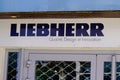 Liebherr logo brand and text sign Group of large equipment manufacturer based in