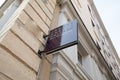 Louvre banque privee by la Banque Postale logo sign and brand logo entrance facade of