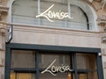 Lovisa logo sign and brand text windows wall facade shop fashionable trendy Jewelry