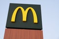 Bordeaux , Aquitaine / France - 12 04 2019 : Mac Donald m sign store brand fast food logo restaurant