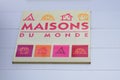 maisons du monde logo and text sign front of store shop french decoration chain brand
