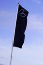 Bordeaux , Aquitaine / France -  01 15 2020 : Mercedes logo car flag sign shop vehicles Mercedes-Benz Automobile Dealership Royalty Free Stock Photo