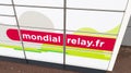 mondial relay box hub cabinet Locker Delivery Store boxes for self-service delivery