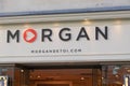 Bordeaux , Aquitaine / France - 12 04 2019 : Morgan shop retail logo women clothing fashion sign Morgan de Toi means Morgan for