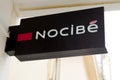 Bordeaux , Aquitaine / France - 08 04 2020 : Nocibe logo and sign in front of perfumery and beauty salon shop Royalty Free Stock Photo