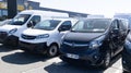 Opel logo sign on car van movano vivaro combo cargo zafira manufacturer and part German