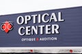 Bordeaux , Aquitaine / France - 01 15 2020 : Optical center logo shop sign store french Optician glasses