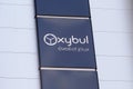 Oxybul eveil et jeux logo and text sign front of children toys store for kids and