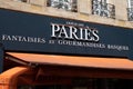 paries logo brand and sign text facade chain shop basque french bakery store