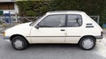 Peugeot 205 old timer retro ancient vintage car french in street