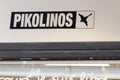 Pikolinos logo and sign brand of shoes naturally good store spanish shoe maker
