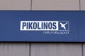 Pikolinos logo and text sign naturally good front of store spanish shoe maker company