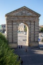 Bordeaux , Aquitaine / France - 09 06 2019 : place victoire bordeaux Aquitaine gate ancient triumphal arche