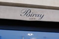 Poiray logo and sign text front of store fashion brand jewellery shop in street view