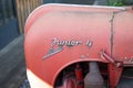 Porsche logo brand text Tractor junior system 4 sign vintage Classic Oldtimer