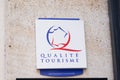 Qualite Tourisme logo brand label and text sign state guaranteed Tourism Quality French