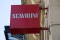 Scavolini logo text and sign brand of shop Italian style furnishing kitchen bathroom