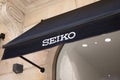 seiko boutique logo brand and sign text front entrance facade store fashion brand