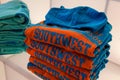 Southwest The Cotton Company sign text and brand logo on sweat shirt fashion shop