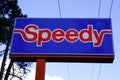 Bordeaux , Aquitaine / France - 11 13 2019 : speedy logo sign station garage store car repair shop