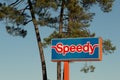 Bordeaux , Aquitaine / France - 10 27 2019 : speedy logo sign store car repair shop