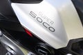 Super Soco Tc max model electric motorbike logo brand and text sign