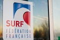 Surf federation francaise French surfing federation brand logo