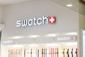 Bordeaux , Aquitaine / France - 06 20 2020 : Swatch watches colorful store sign and watch logo for watchmaker boutique