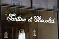 Tartine et Chocolat sign text and logo chain store of birth clothes toddlers brand