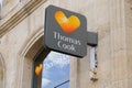 Bordeaux , Aquitaine / France - 10 10 2019 : Thomas cook shop sign store british travel agencies branch logo