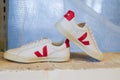 Veja sneakers shoes footwear made by greater economic justice without any advertising