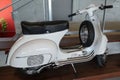 Vespa Italian ancient restored scooter manufactured by Piaggio