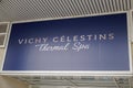 Vichy celestins Thermal Spa logo and sign text in Vichy France