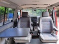 Volkswagen typ 4 t4 Multivan vw van interior with variability of grey passenger